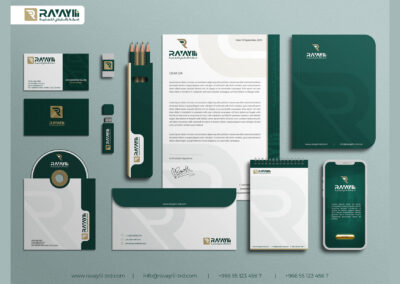 Ravaylli Company Branding